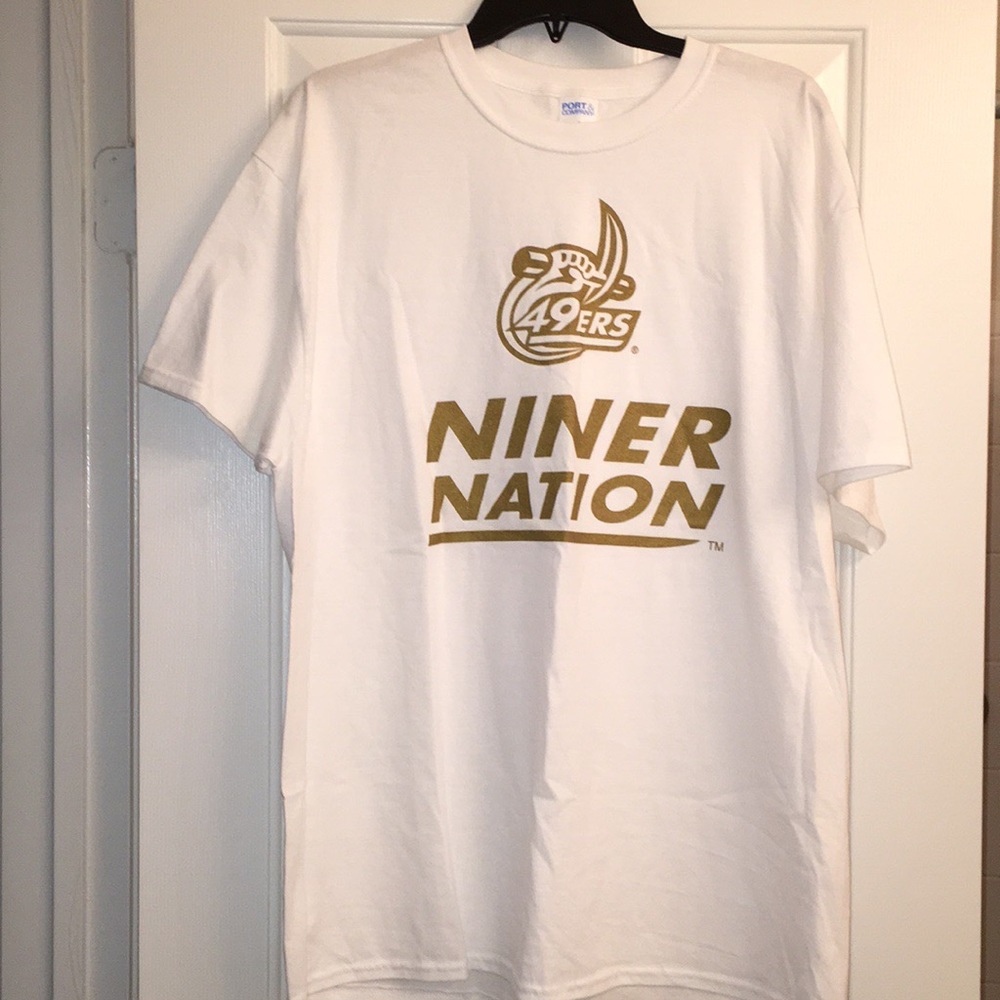 Niner Nation White T-Shirt